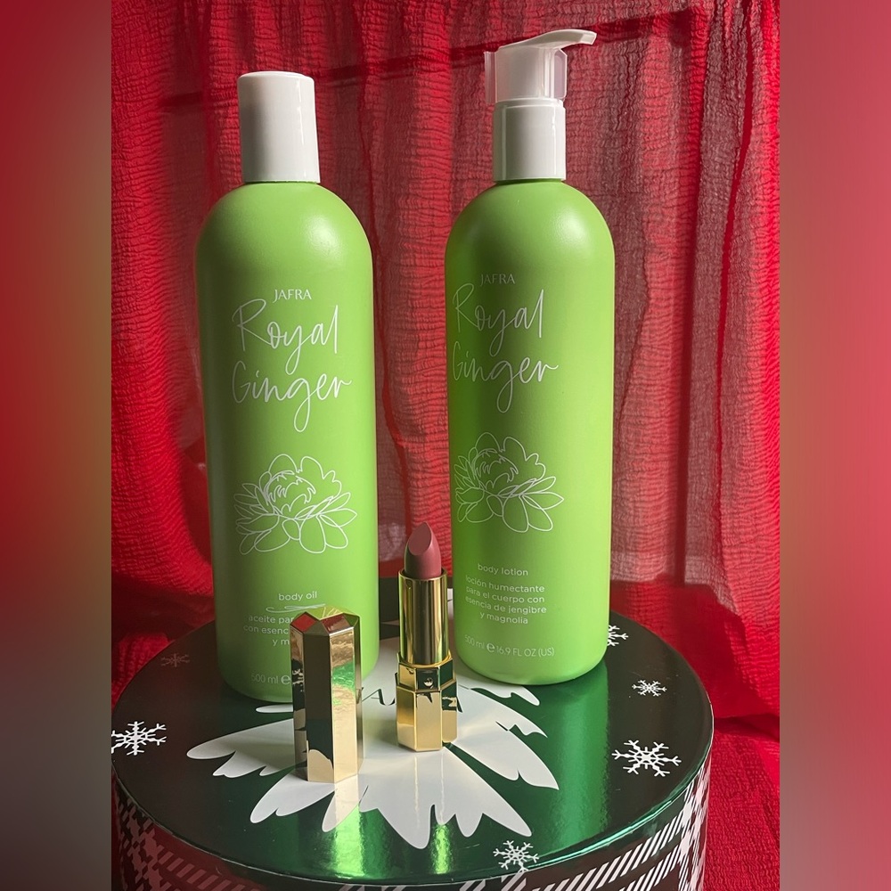 JAFRA ROYAL GINGER BODY SET free gift with purchase